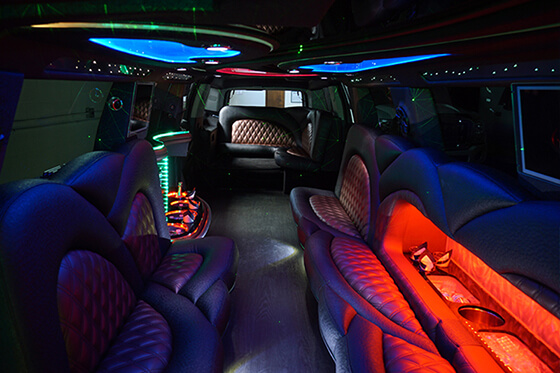 ample limo seating