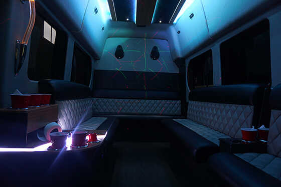 limo van seating