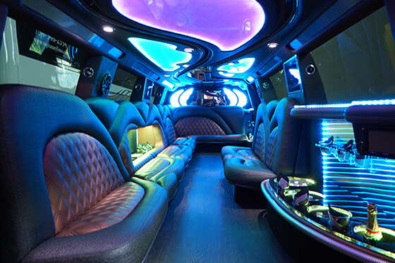 cadillac escalade limousine seats